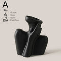 DecorBites™ Creative Ceramic Human Vase for Home Decor