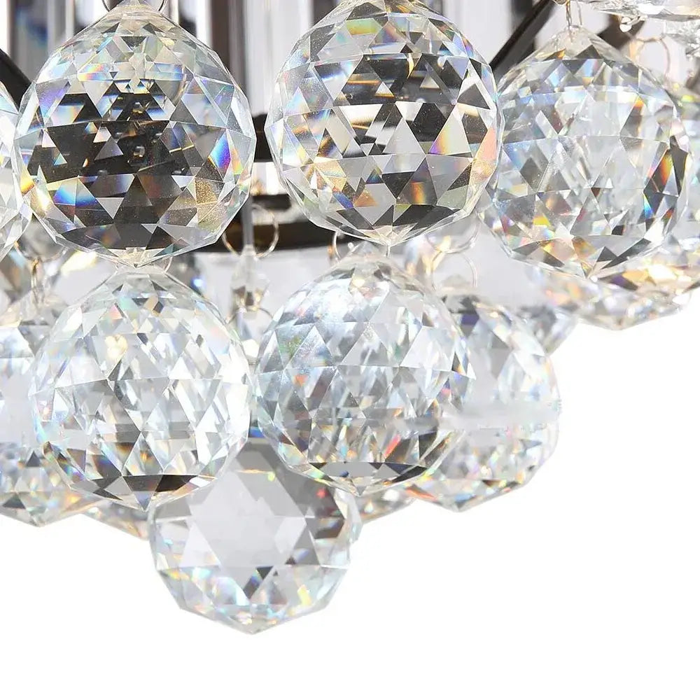 DecorBites™ Crystal Ceiling Fan with Light & Remote Control, 52 Inch Luxury Design