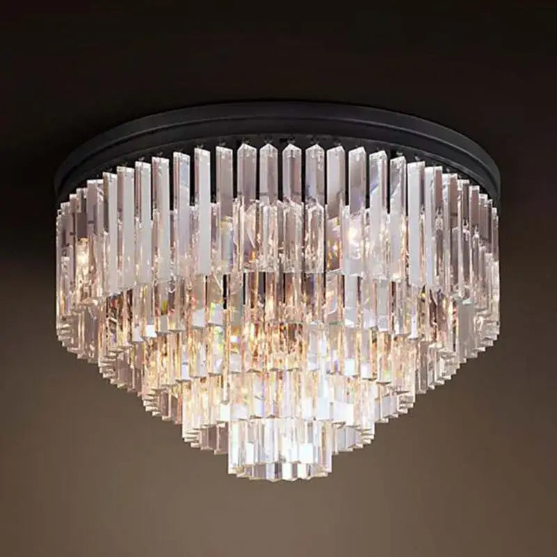 DecorBites™ Crystal Ceiling Light for Home and Hotel Décor