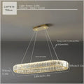 DecorBites™ Crystal Ceiling Pendant Chandelier for Luxe Room Decor