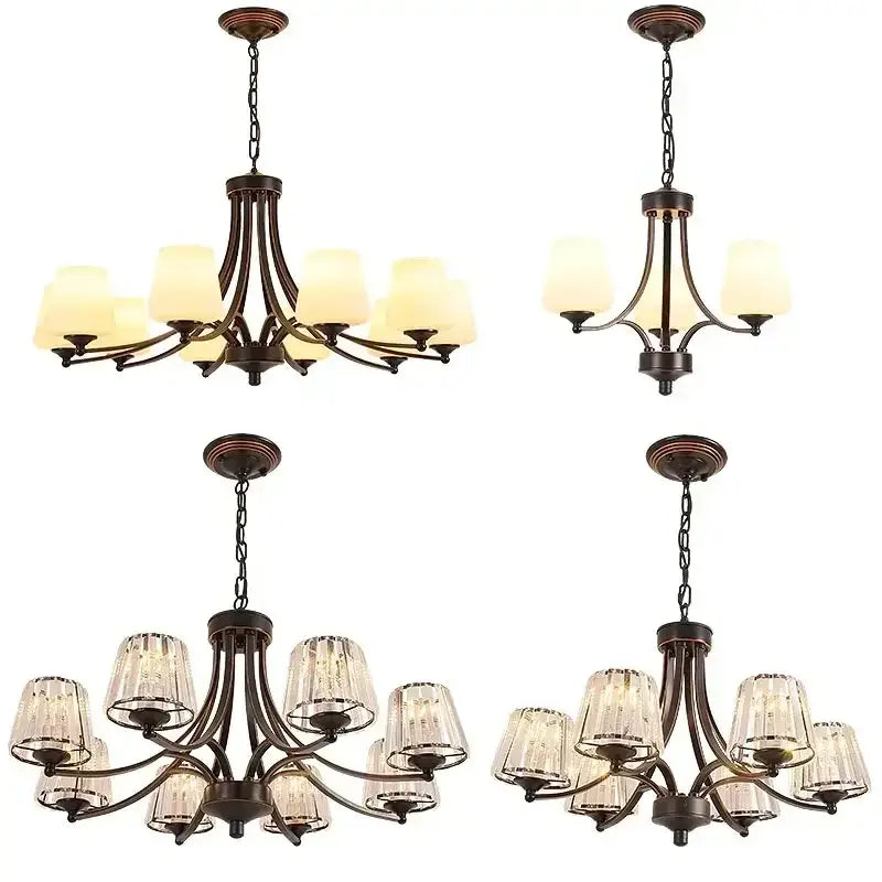 Modern gold decorbites crystal chandelier for living room dining space