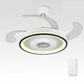 DecorBites™ Crystal Chandelier LED Ceiling Fan with Remote Control Switch
