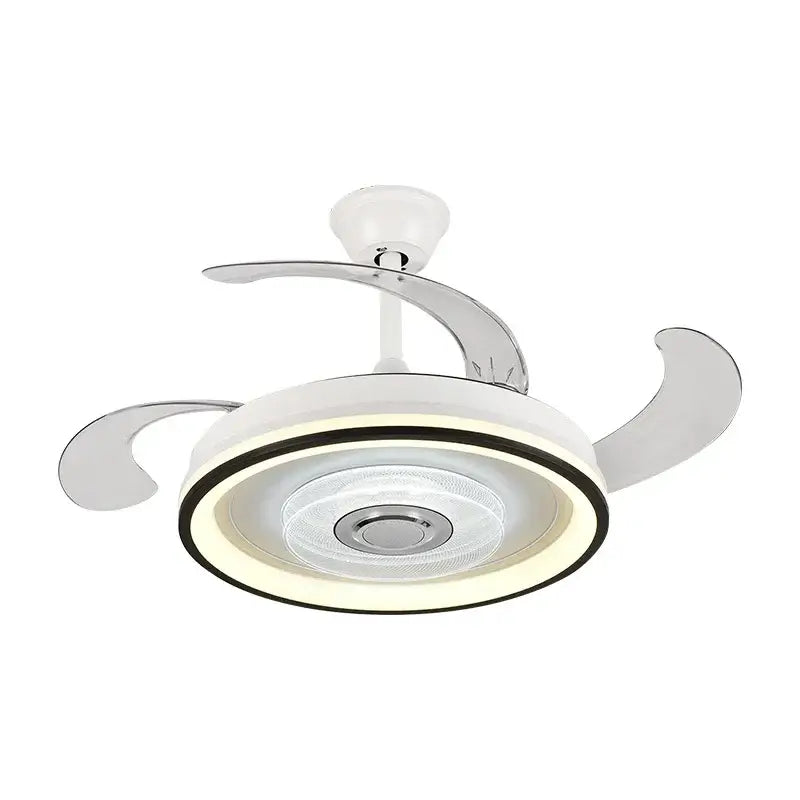 DecorBites™ Crystal Chandelier LED Ceiling Fan with Remote Control Switch
