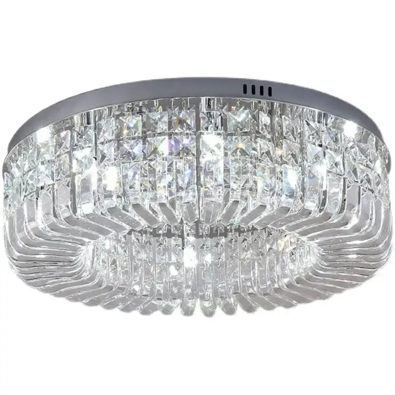 DecorBites™ Crystal LED Chandelier Ceiling Light - Gold