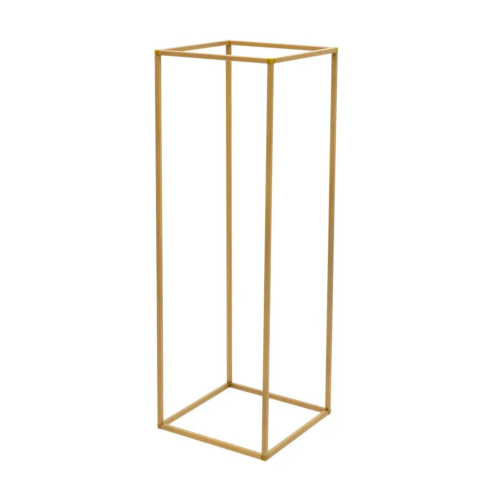 Elegant gold wedding flower stand 10 piece wedding flower set