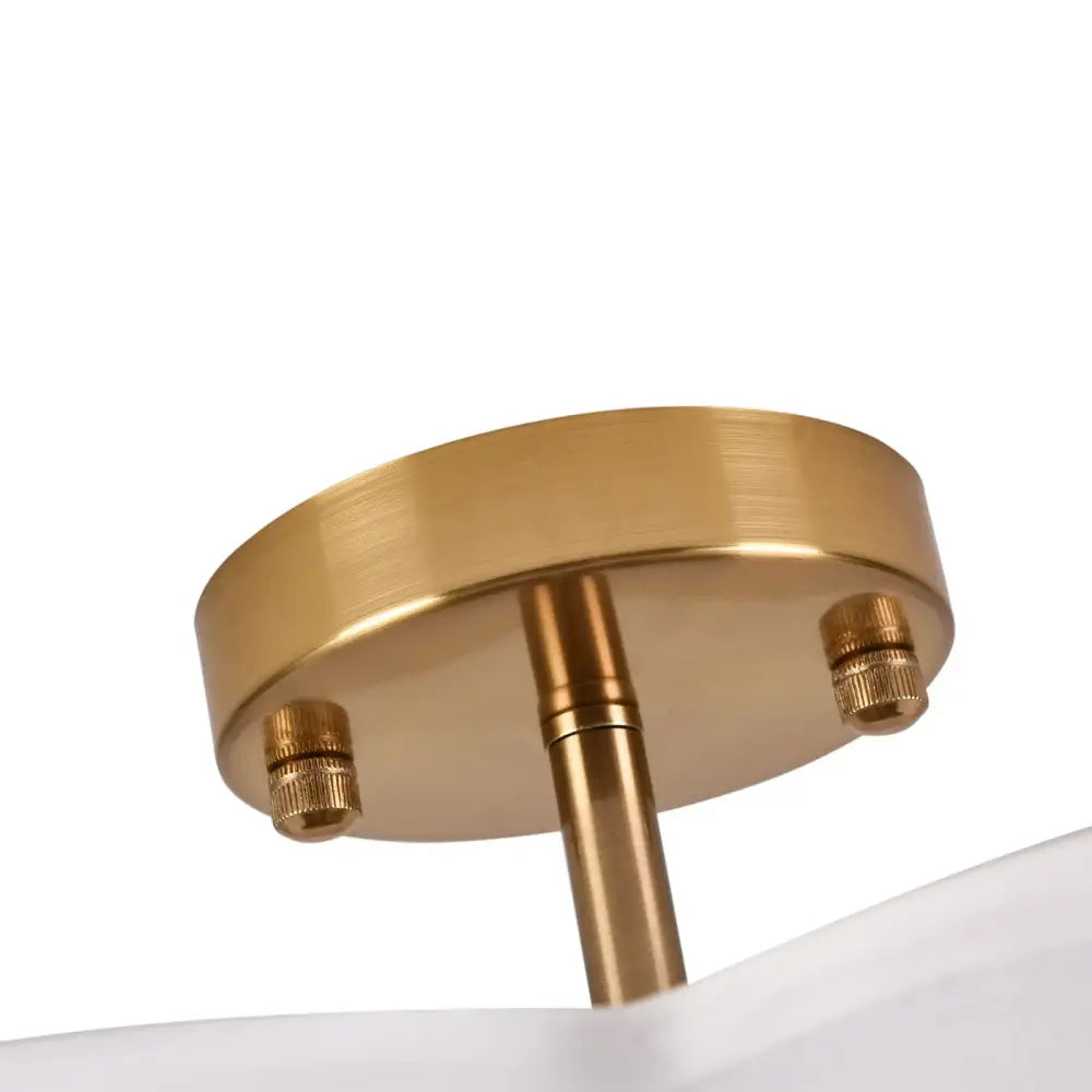 DecorBites™ Elegant 4-Light Gold Ceiling Fixture