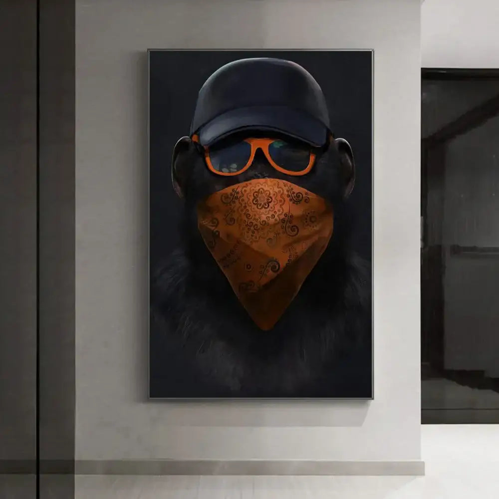 DecorBites™ Fashionable Monkey Wall Art - Premium Home Decor