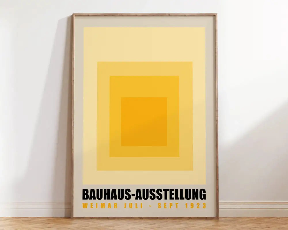 DecorBites™ Geometric Bauhaus Canvas Poster - Modern Home Decor