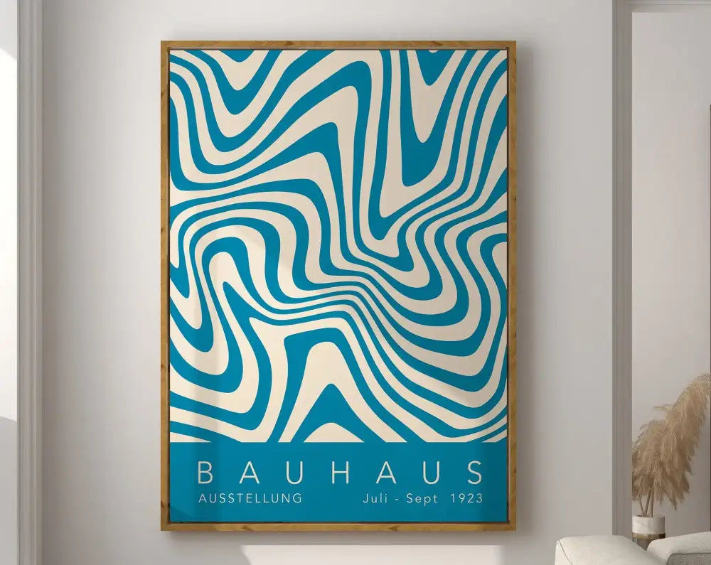 DecorBites™ Geometric Canvas Poster for Modern Home Art