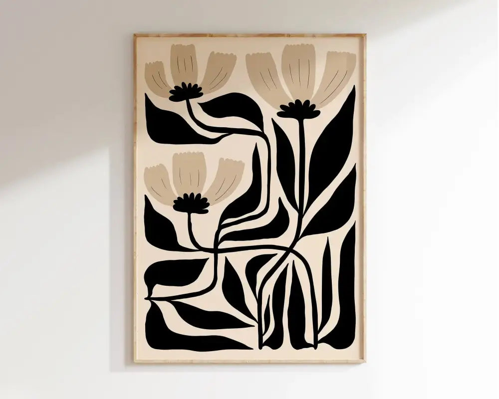 DecorBites™ Geometric Canvas Prints - Bright Mid-Century Wall Art