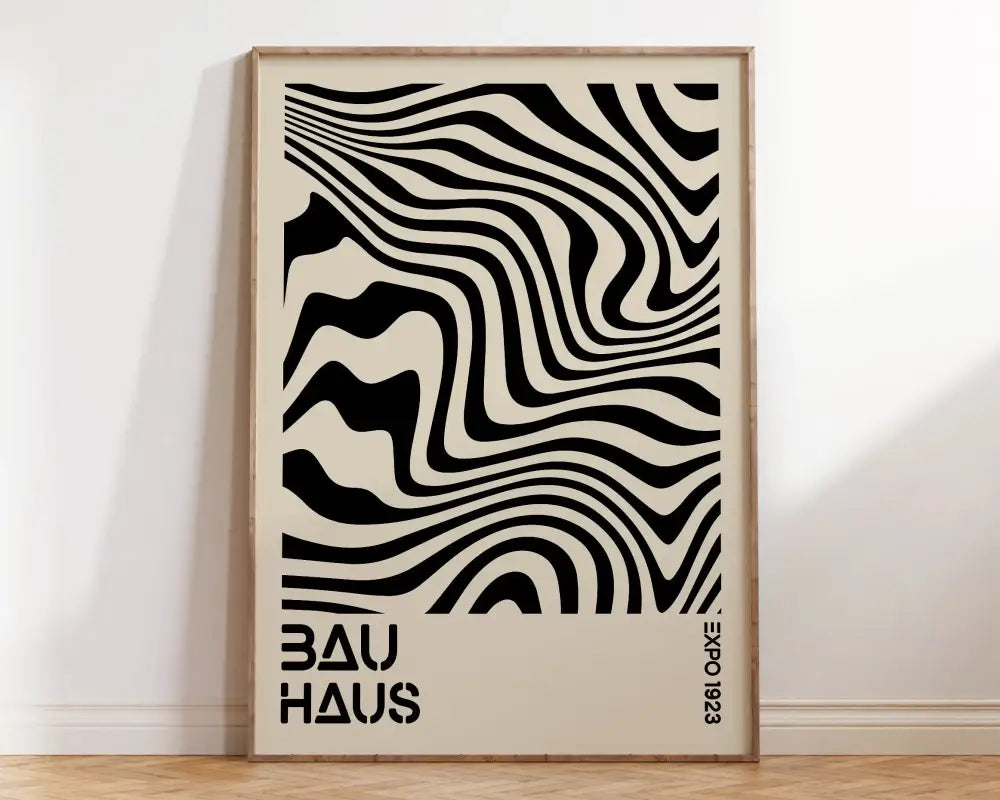 DecorBites™ Geometric Mid Century Canvas Prints for Home Decor