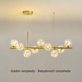 DecorBites™ Glass Ball Chandelier for Dining Room