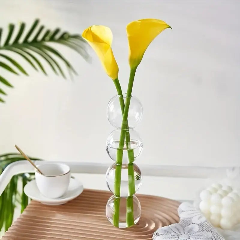 DecorBites™ Glass Bubble Hydroponic Vase for Wedding and Home