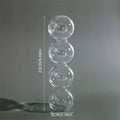 DecorBites™ Glass Bubble Hydroponic Vase for Wedding and Home