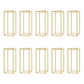 DecorBites™ Gold Metal Wedding Flower Stand Set