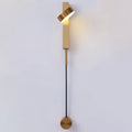 DecorBites™ Gold Wall Lamp with Dimmer Switch