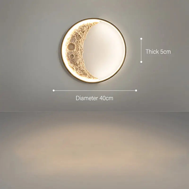 DecorBites™ Half Moon Modern LED Wall Lamp