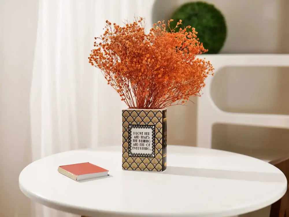 DecorBites™ Hand-painted Flower Ceramic Vase - Home Decor