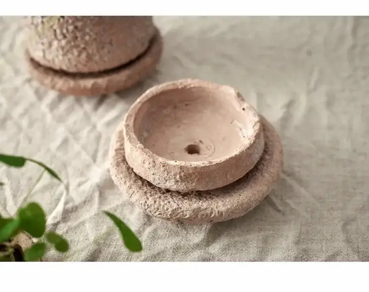 DecorBites™ Handcrafted Ceramic Vase for Flowers