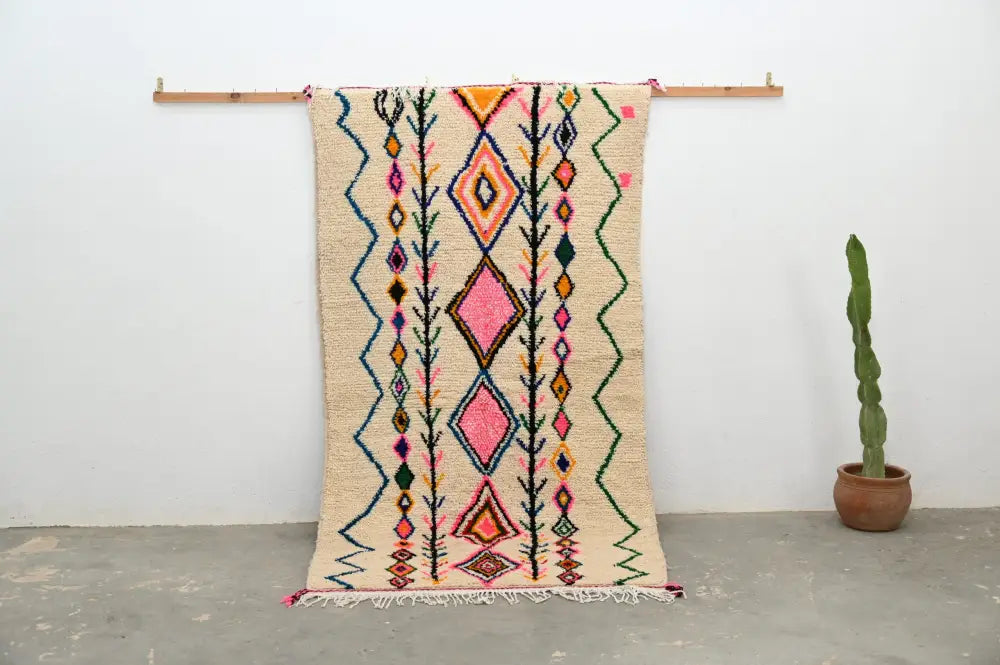 DecorBites™ Handmade Moroccan Azilal Rug 243x131 cm