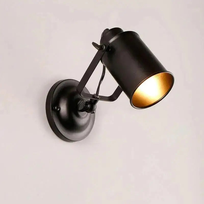 DecorBites™ Industrial Plug In Wall Sconce