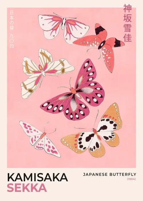 DecorBites™ Japanese Hokusai Art Poster Print for Home Decor
