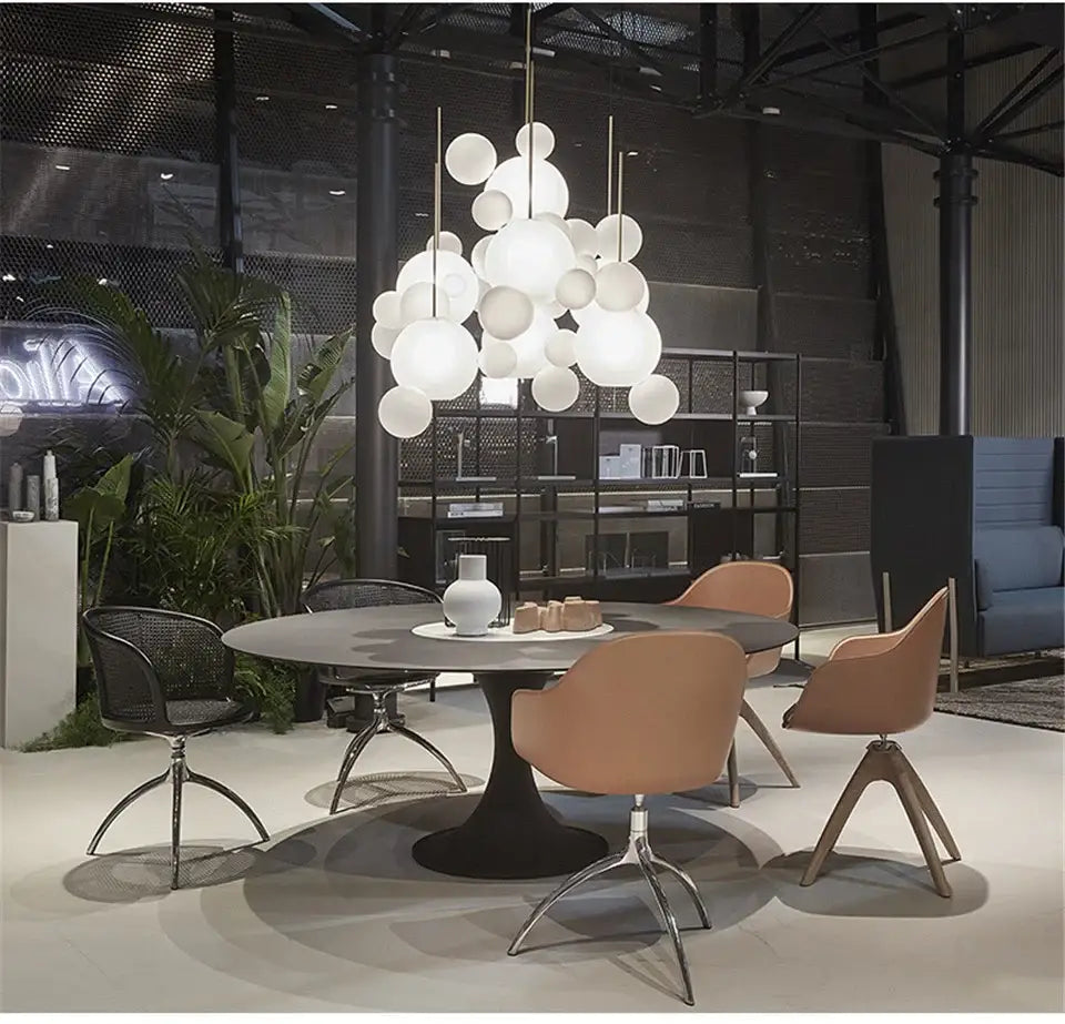 DecorBites™ LED Bubble Chandelier for Home Lighting