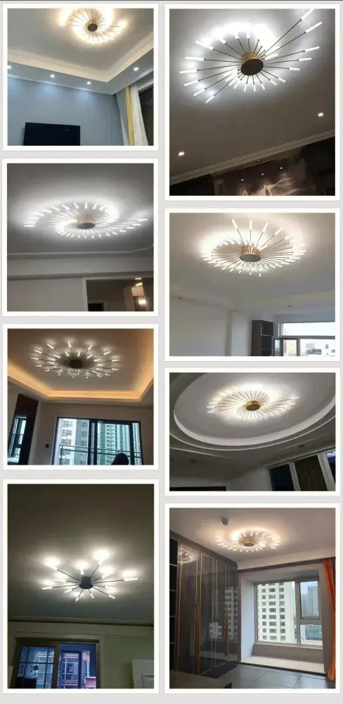 DecorBites™ LED Ceiling Chandelier Light Nordic Design