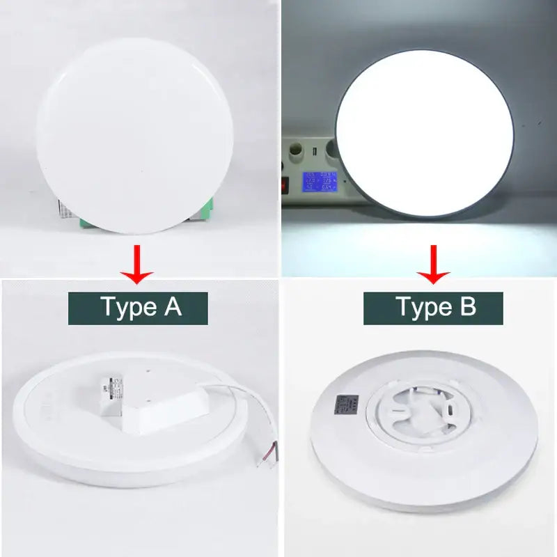 DecorBites™ LED Ceiling Lights for Modern Spaces
