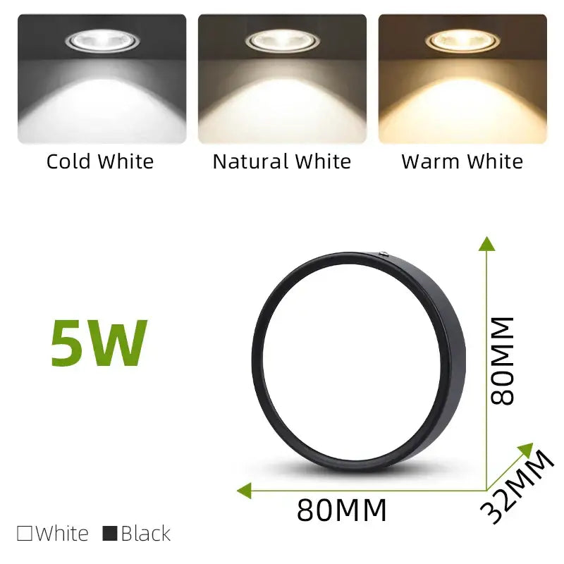 DecorBites™ LED Ceiling Spot Downlight for Home Kitchen Lighting
