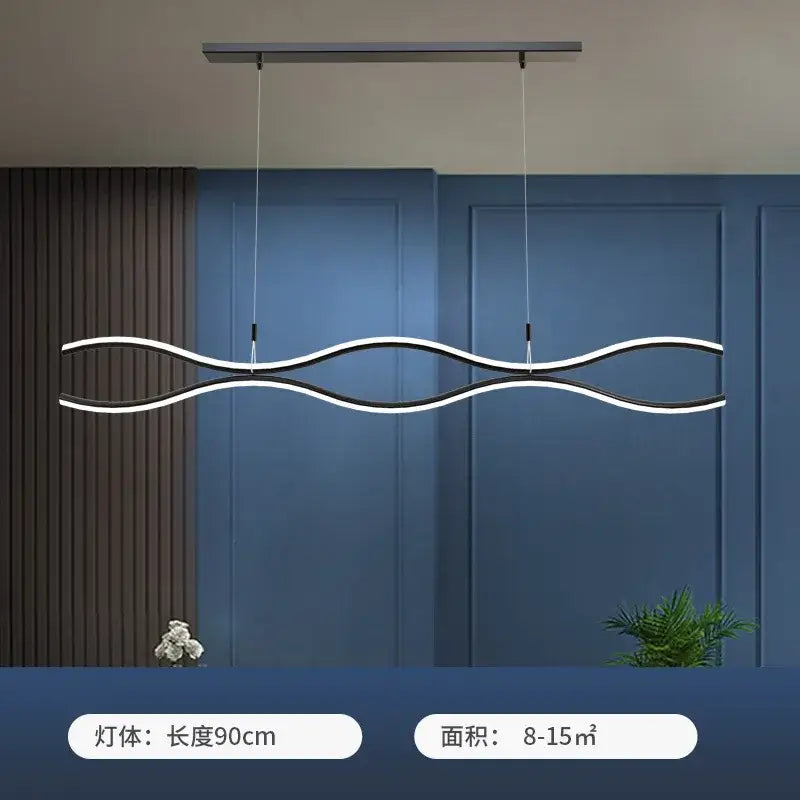 DecorBites™ LED Chandelier for Modern Dining, Bar Table Pendant Light