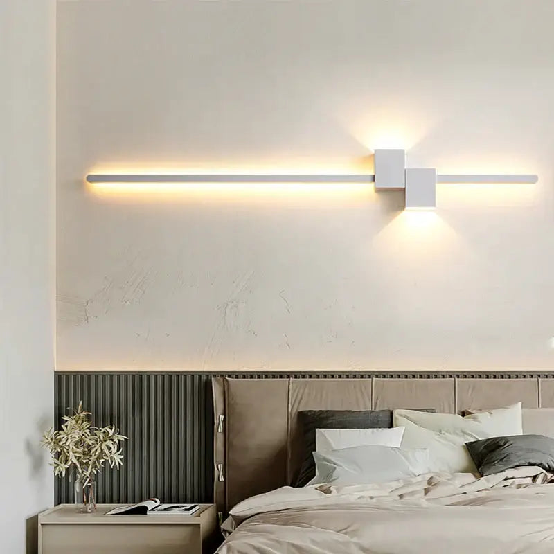DecorBites™ LED Interior Wall Lamp Black White Room Decor Modern Minimalist Lighting