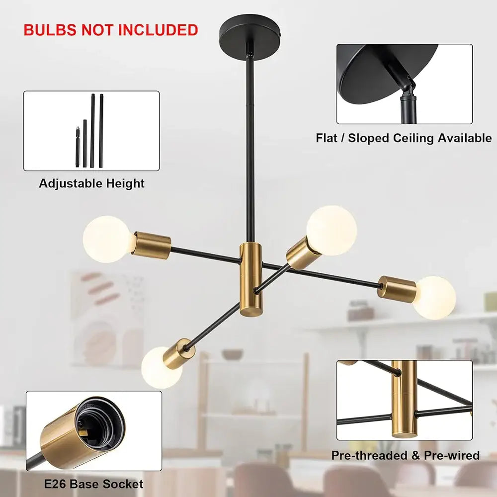 DecorBites™ LED Magic Bean Chandelier for Indoor Lighting