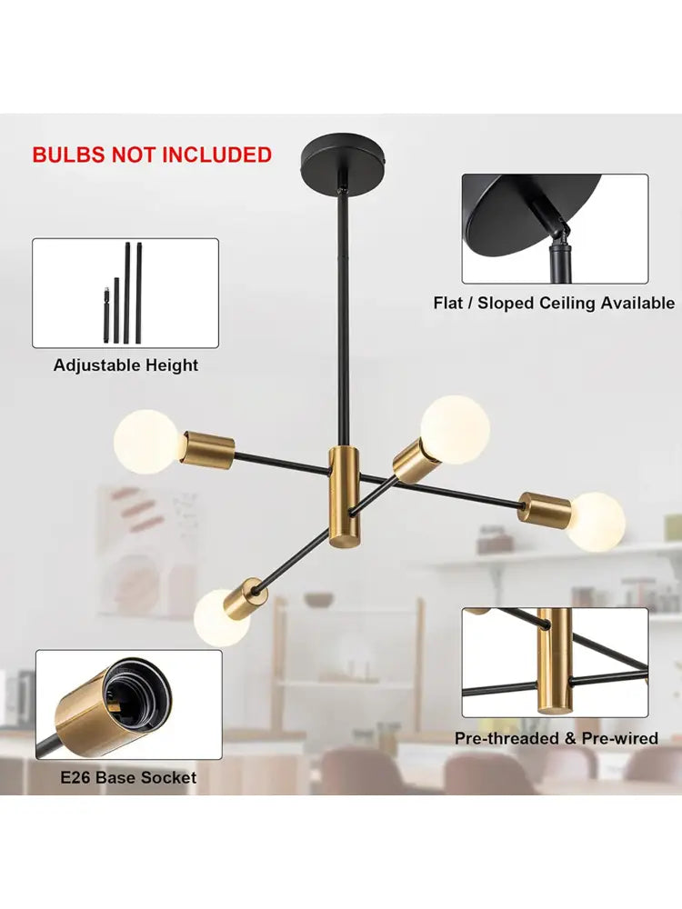 DecorBites™ LED Magic Bean Chandelier for Indoor Lighting