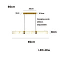 DecorBites™ LED Marble Hanging Lamps - White Alabaster