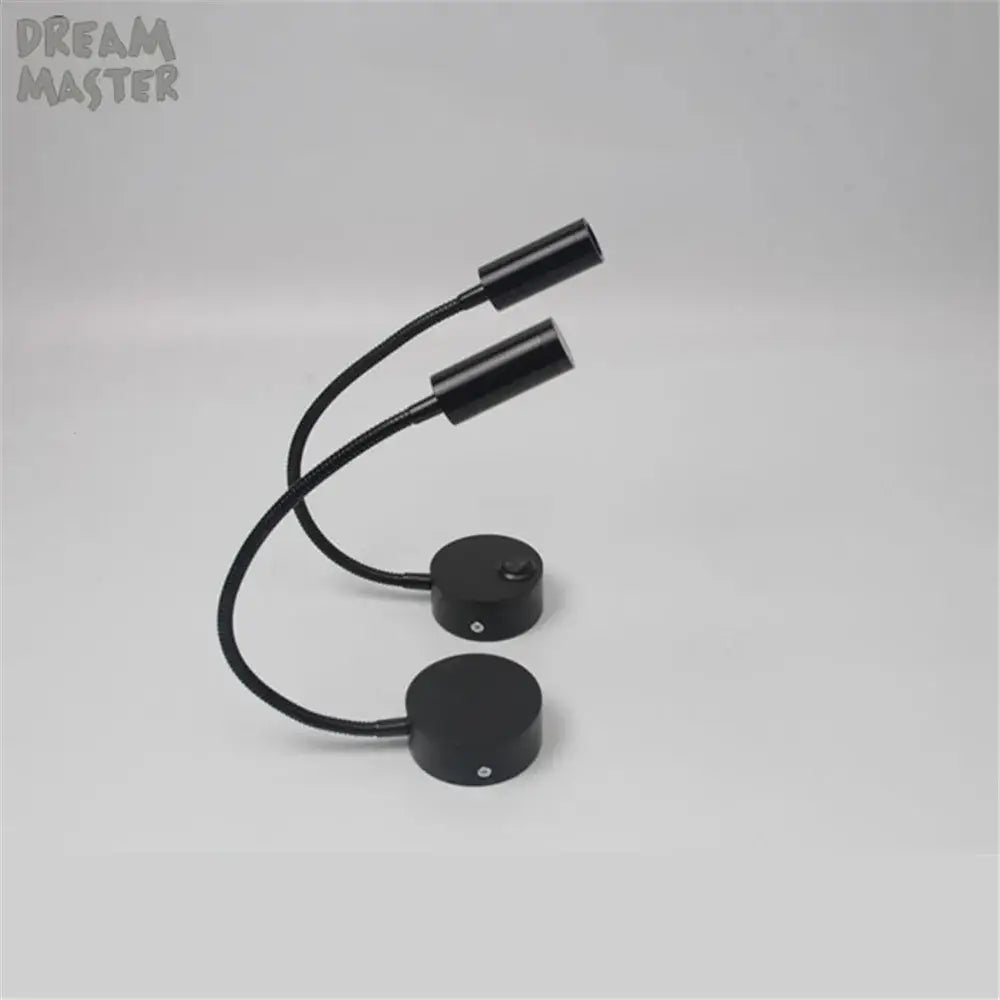 DecorBites™ LED Mirror Light Bedside Lamp | Modern Minimalist Wall Lighting in Black