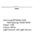 DecorBites™ LED Mirror Wall Sconces for Bathroom Dressing Table, Kitchen - 80cm, 60cm, 40cm