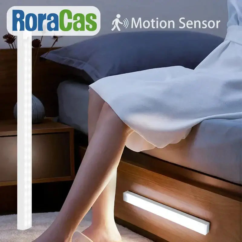 DecorBites™ LED Motion Sensor Light Bar Night Lights USB Rechargeable Handheld Lamp