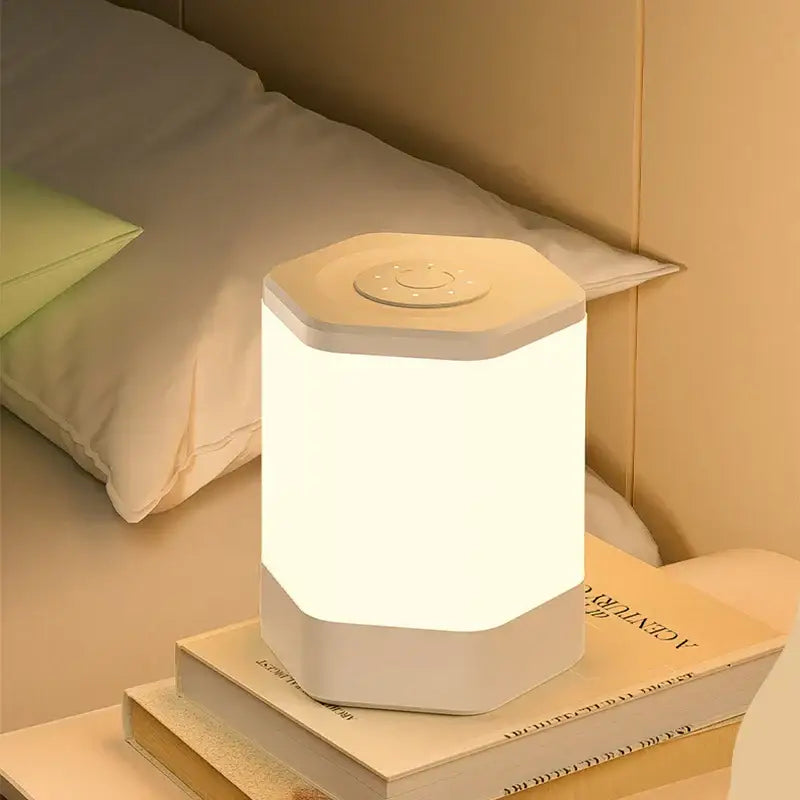 DecorBites™ LED Night Light USB Lamp for Bedside Table, Human Touch Control, Bedroom Lighting