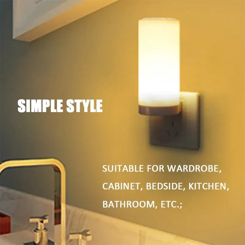 DecorBites™ LED Night Light with Remote Control and Timer for Bedroom Bedside