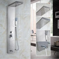DecorBites™ LED Panel Bath Faucet with Digital Display and Massage Spa Jets
