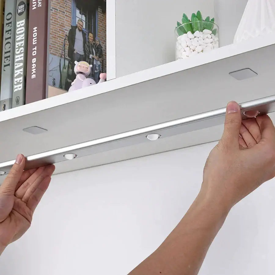 DecorBites™ LED PIR Motion Sensor Cabinet Light - Ultra-Thin & Wireless Rechargeable Night Light