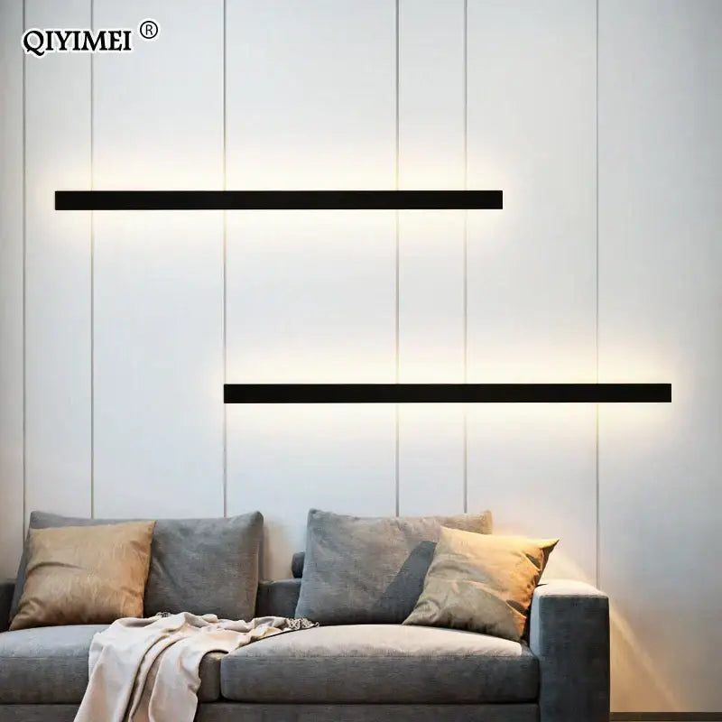 DecorBites™ LED Porch Lights | Modern Outdoor Black Lamps for Living Room & Bedroom