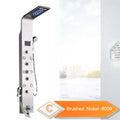 DecorBites™ LED Rain Waterfall Shower Panel with Massage Jets and Bidet Sprayer