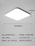 DecorBites™ LED Rectangular Ceiling Light for Modern Minimalist Living Room and Bedroom Decor