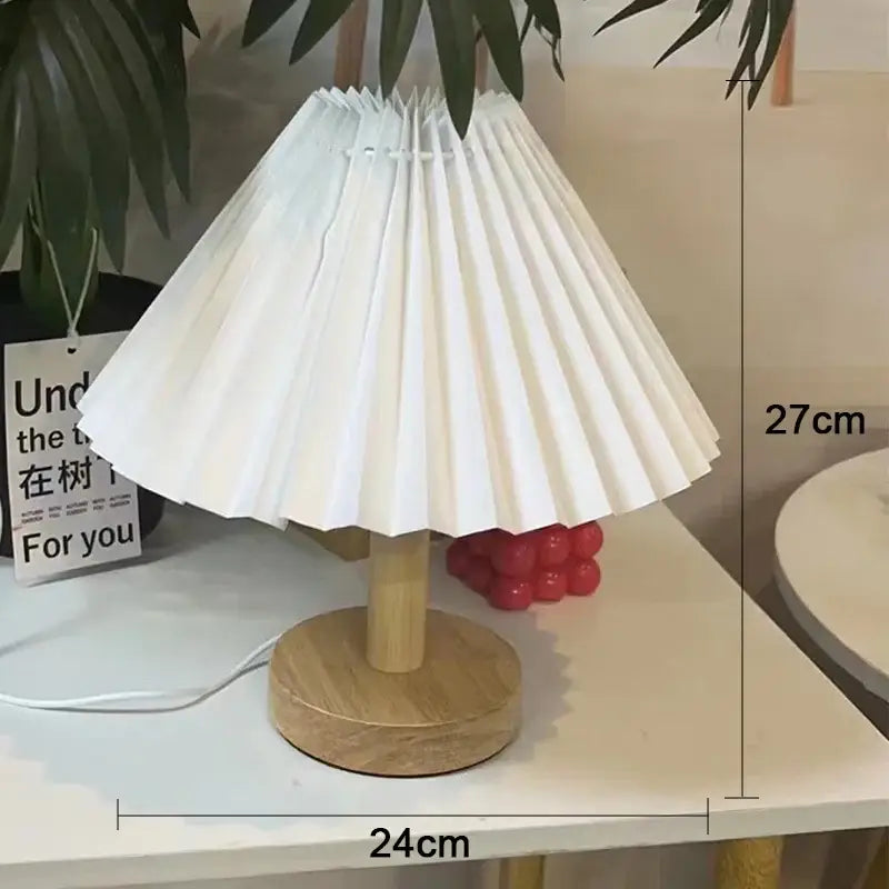 DecorBites™ LED Retro Table Lamp USB Plug Desk Night Light for Interior Lighting
