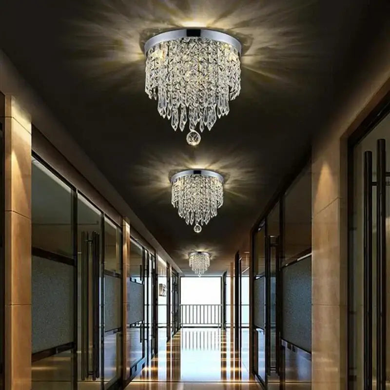 DecorBites™ LED Round Ceiling Light: Bright Corridor Entrance Lamp, Room Lighting Solution