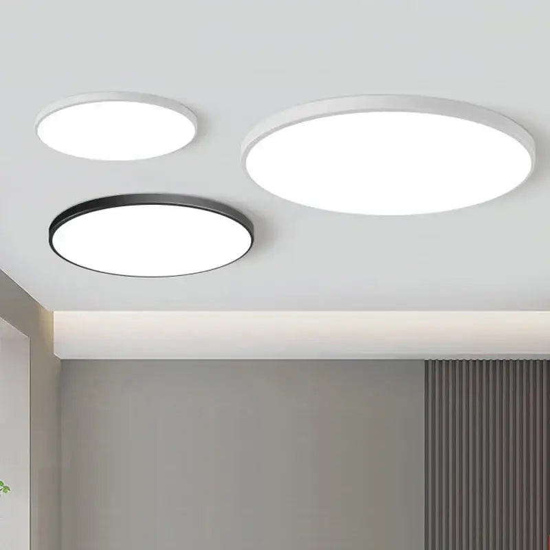 DecorBites™ LED Round Ceiling Light Kitchen Living Room Bedroom Modern Thin Bathroom Lamp