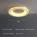 DecorBites™ LED Round Ceiling Light with Remote Control for Bedroom Living Room