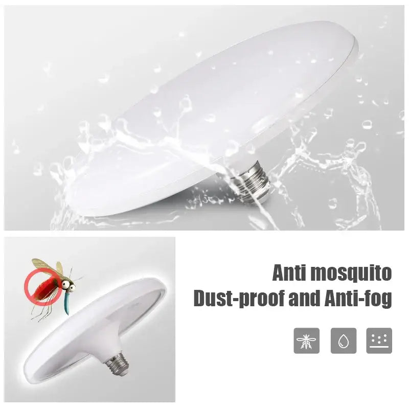 DecorBites™ LED Round UFO Shape Ceiling Lamp for Bright Indoor Lighting